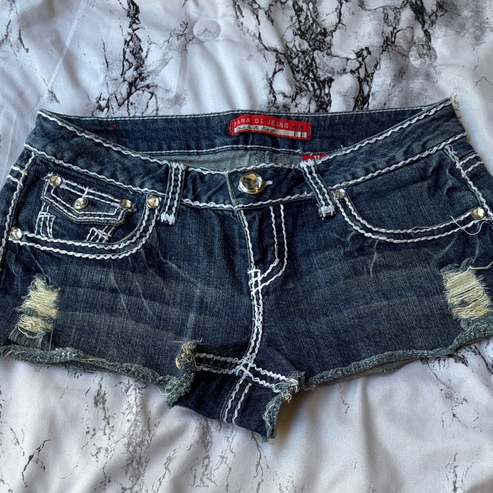 💎 3/$15 Dark Blue Denim Junior’s shorts